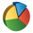 Pie Chart Icon 48x48 png